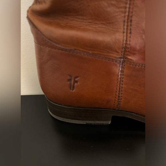 Frye Melissa Button Leather Riding Boot - Picture 4 of 9